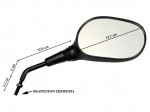 Καθρέφτες Honda Vision 50 / Vision 110 8mm Ζευγάρι